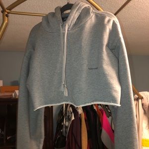 Balenciaga cropped hoodie